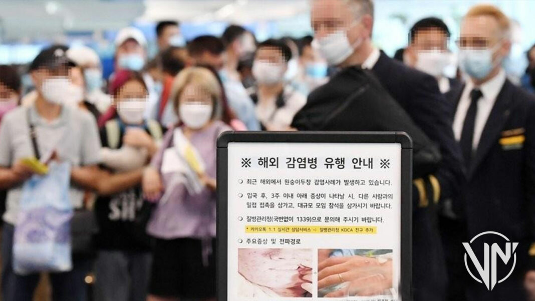 Corea del Sur confirma primer caso de Viruela del Mono