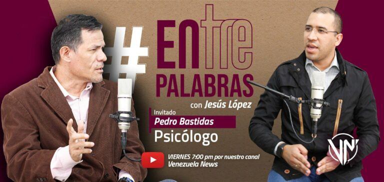 «Entre Palabras» conversó con el psicólogo Pedro Bastidas sobre problemas de salud mental en Venezuela