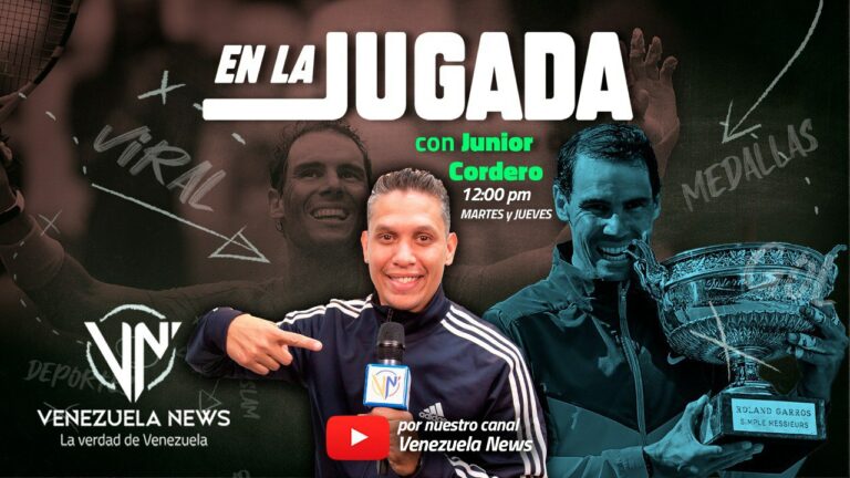 En la Jugada con Junior Cordero nos muestra al Rafa Nadal «futbolista» (+Video)