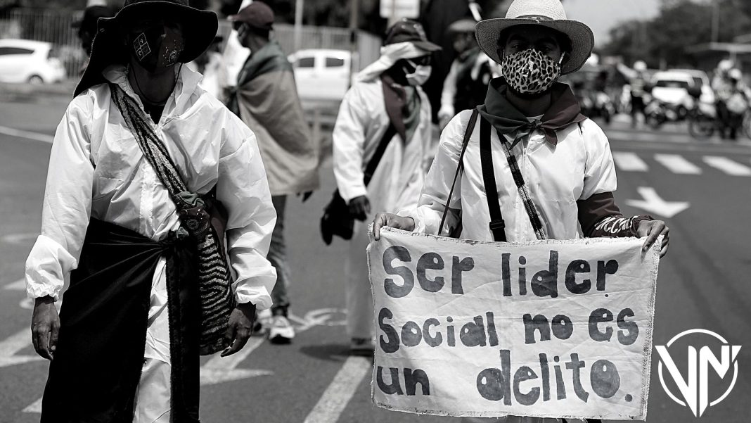líder social Colombia