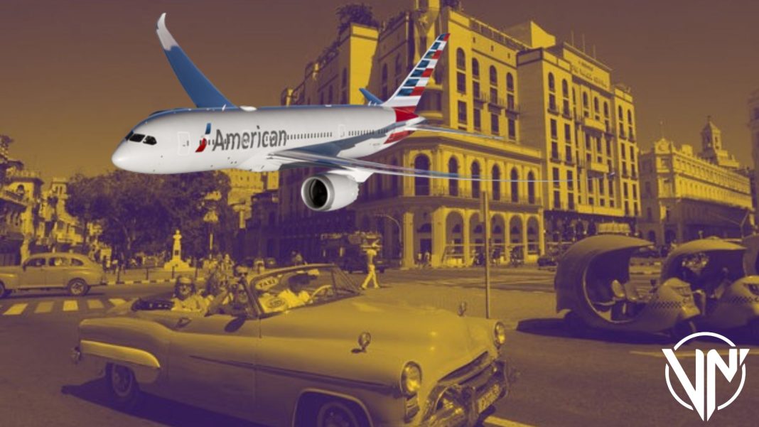 American airlines Cuba