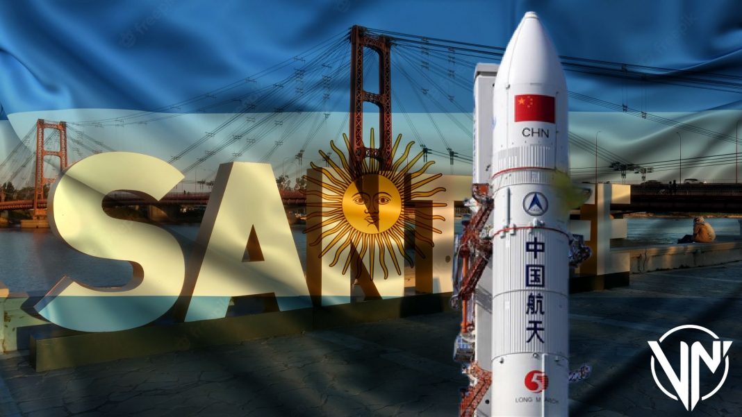 cohete chino argentina