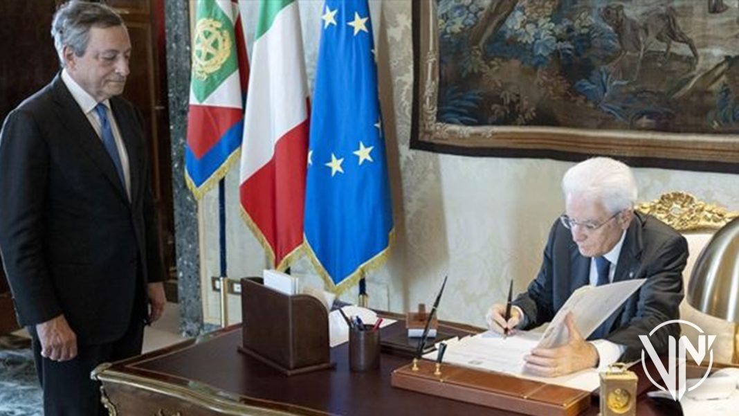 Convocan elecciones anticipadas en Italia para el 25 de septiembre