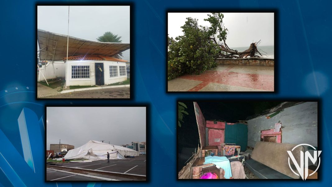 Anzoátegui: 4 heridos y 100 familias damnificadas por fuertes lluvias