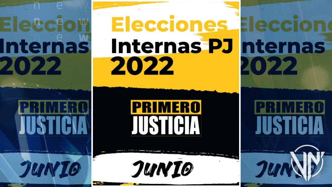 Primero Justicia tendrá elecciones internas este 9 de julio