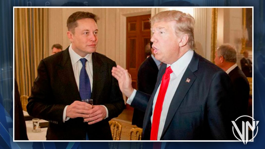 Elon Musk manda a jubilar a Donald Trump