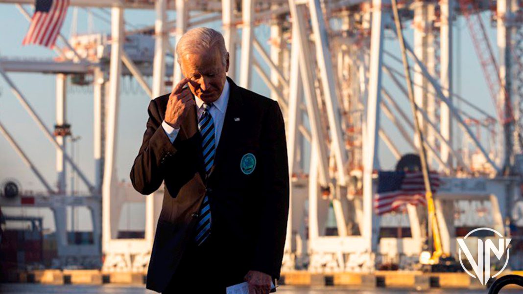 Apenas 30% de popularidad sostienen a Joe Biden en Estados Unidos