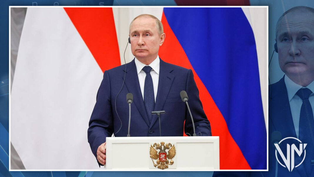 Putin señala que Ucrania será desechada por Occidente