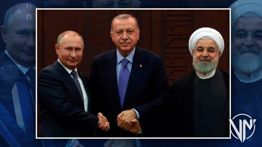 Presidentes de Rusia, Türkiye e Irán se reunirán en Teherán este 19 de julio
