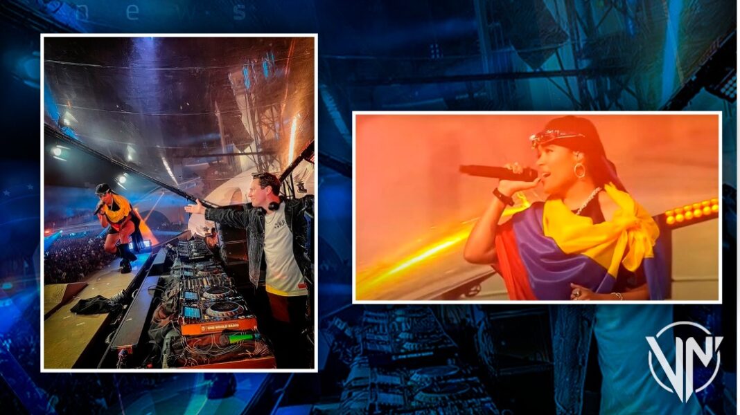 Karol G reventó el Tomorrowland 2022 junto a DJ Tiësto (+Video)