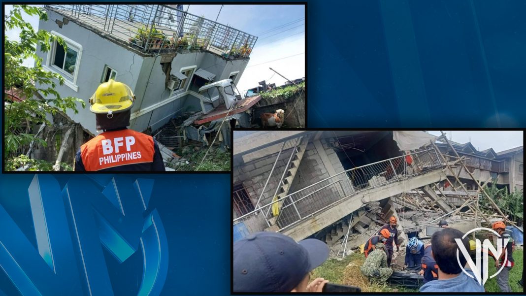 Terremoto en Filipinas deja al menos 4 muertos y 60 heridos
