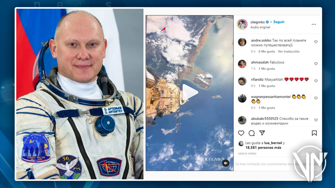 Venezuela es viral gracias al cosmonauta Oleg Artemyev l cosmonauta