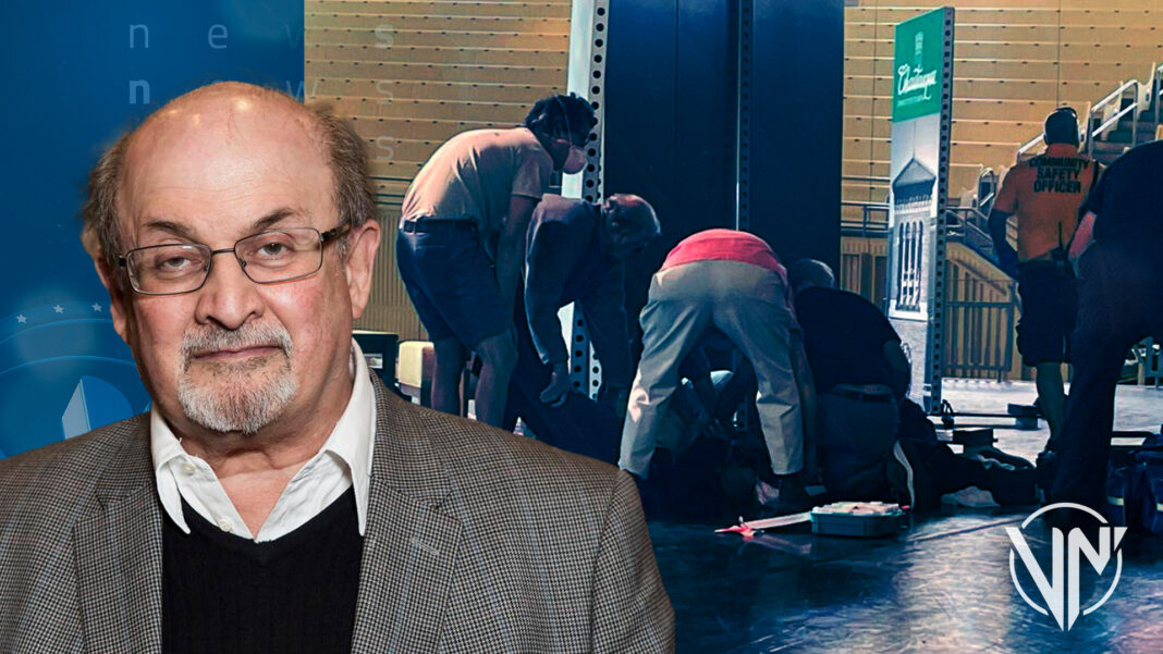 Intentan asesinar a Salman Rushdie