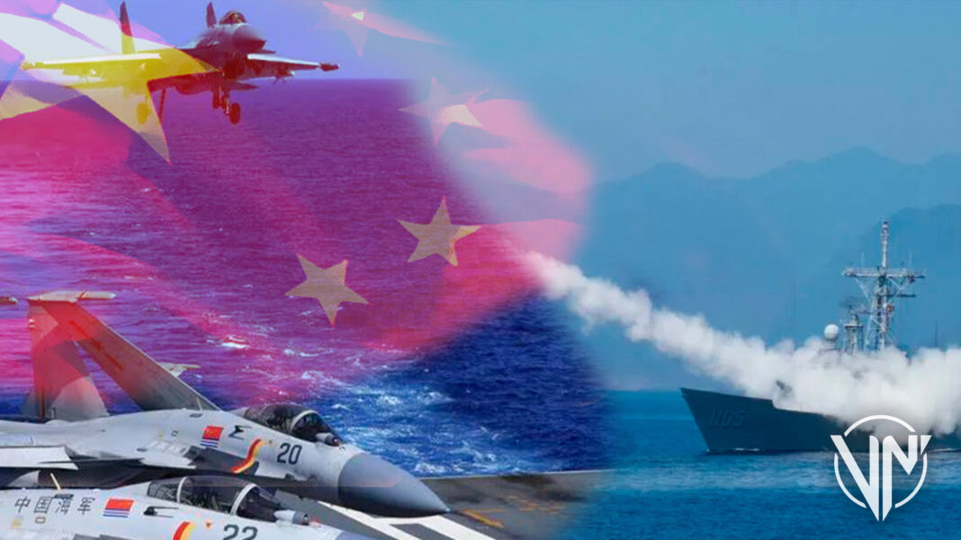 China seguirá con sus ejercicios militares hasta septiembre
