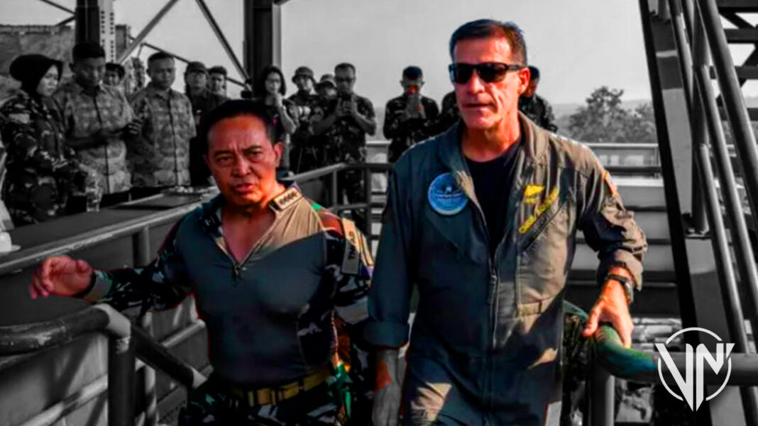 Estados Unidos e Indonesia realizan ejercicios militares en el Estrecho de Taiwán