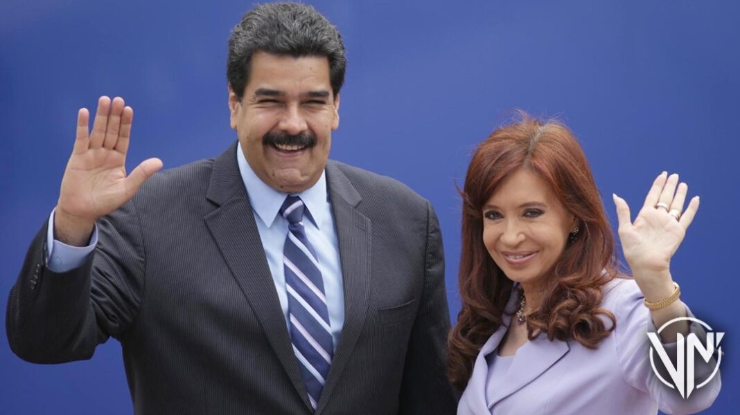 El presidente Nicolás Maduro se solidarizó con la vicepresidenta.