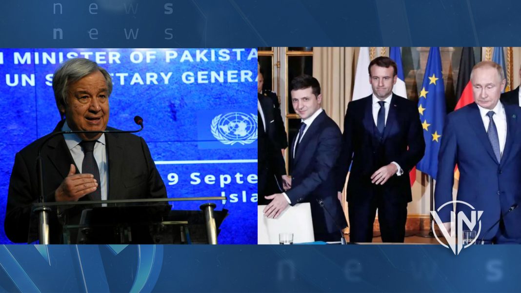 Aunque no tiran la toalla, ONU ve lejos negociaciones Putin y Zelenski