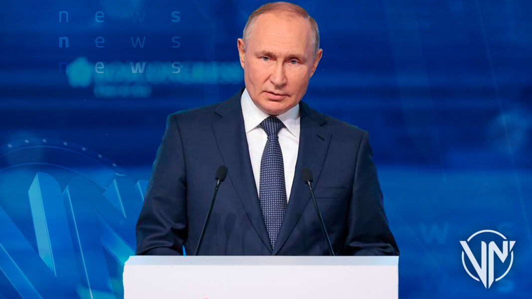 Presidente Putin dice que Rusia no admitirá más agresiones de Occidente