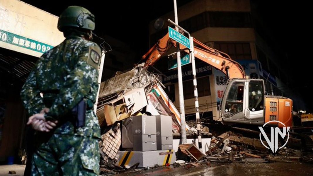 Réplicas sacuden Taiwán tras fuerte terremoto (+Video)
