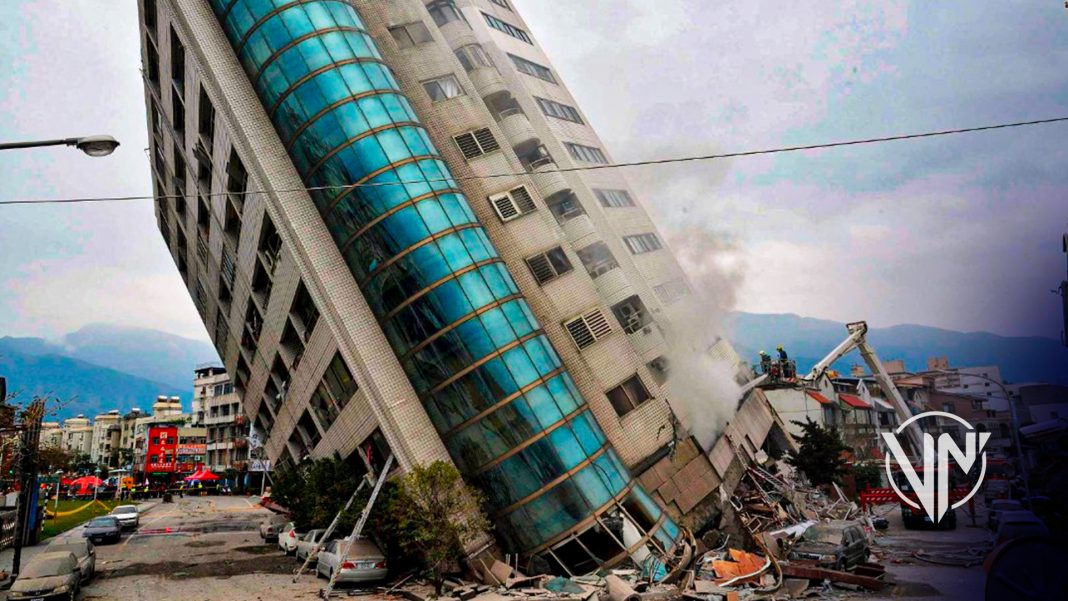 En imágenes: Así fue el terremoto en Taiwán
