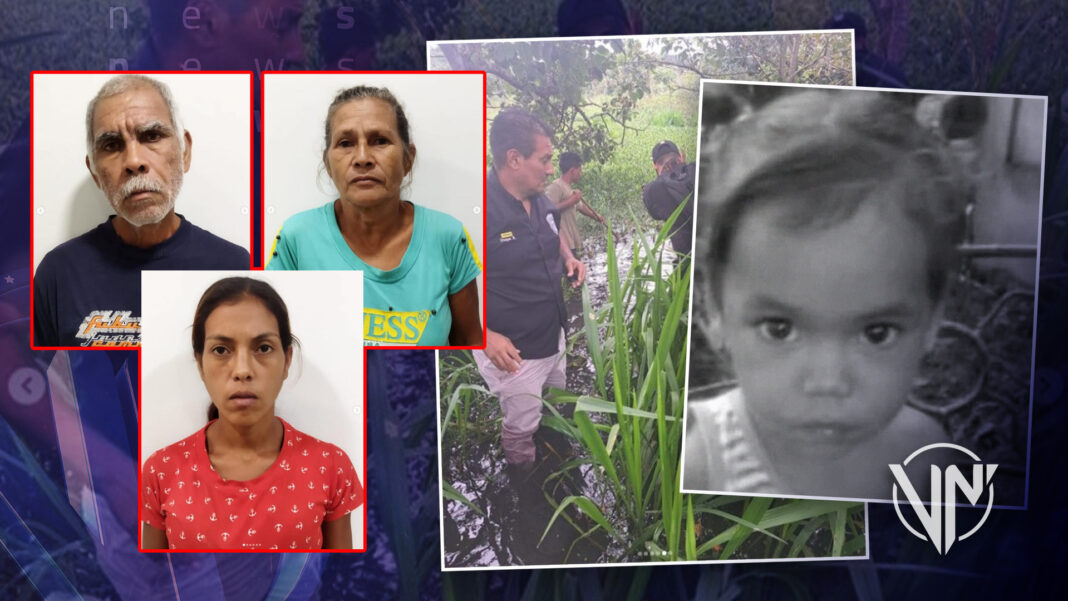 Detenidos familiares de la bebé Mildred Mesa por su violación y asesinato