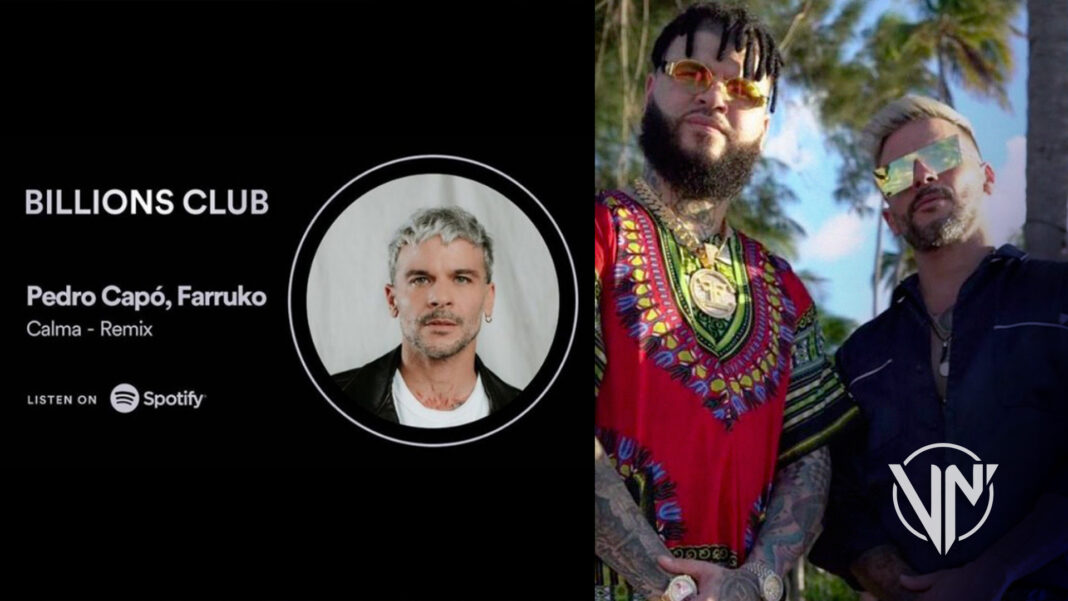 Pedro Capó ingresa al Billions Club de Spotify (+Video)