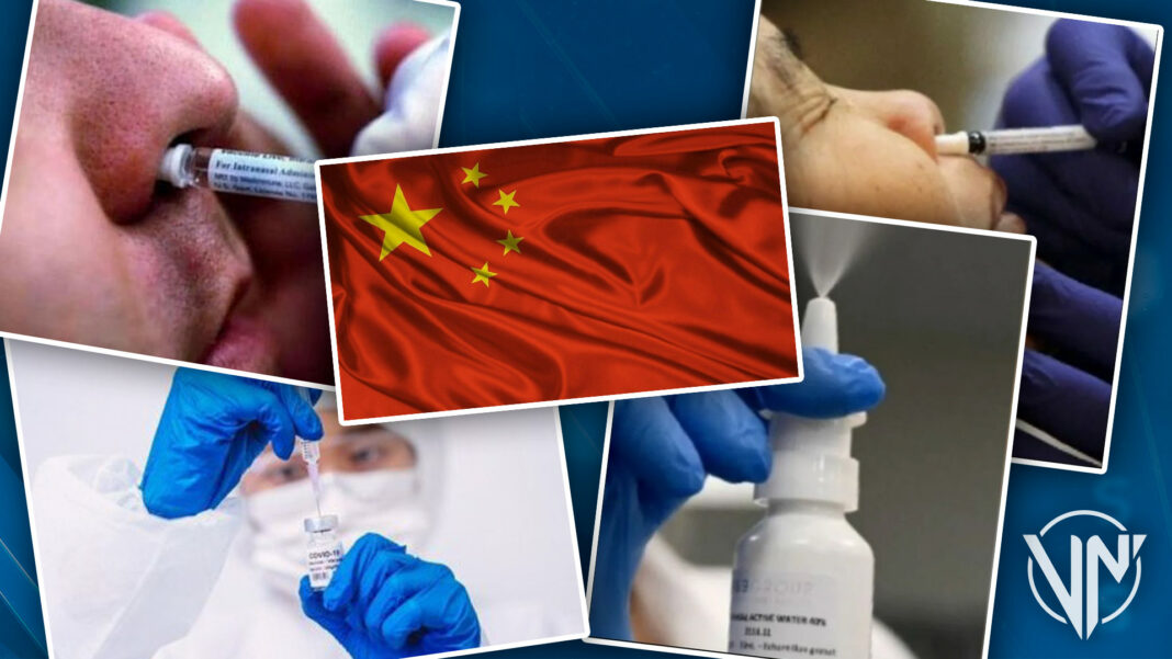 Convidecia Air vacuna intranasal aprobada por China
