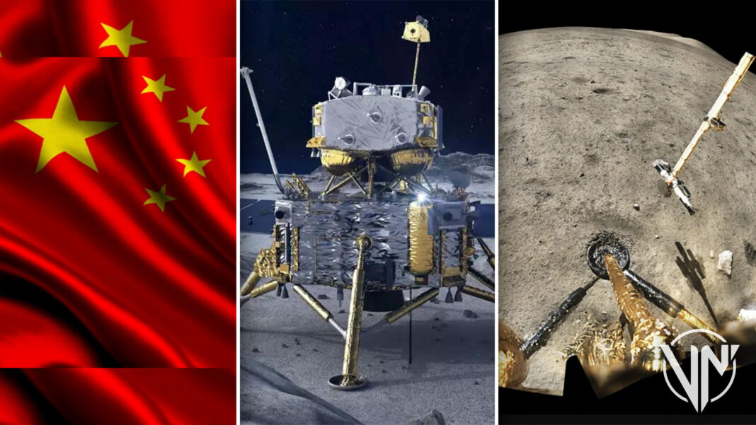 China descubre nuevo mineral encontrado en la Luna