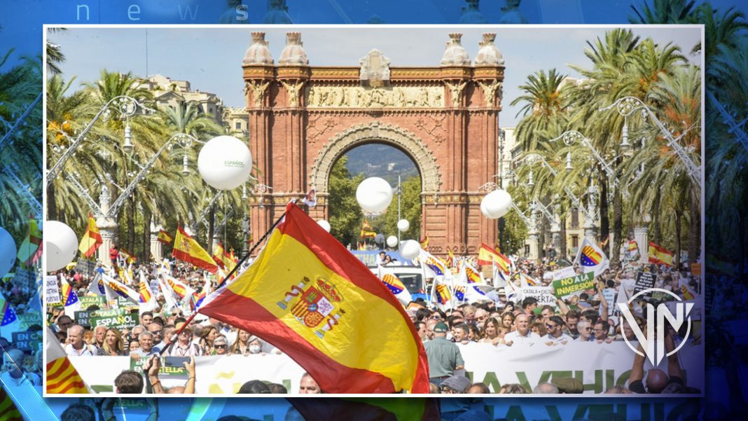 Rechazan exclusión del castellano en escuelas de Cataluña