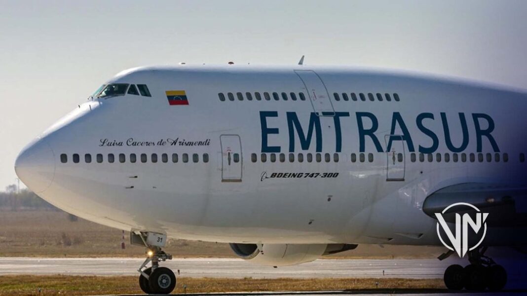 tripulantes avión venezolano Argentina