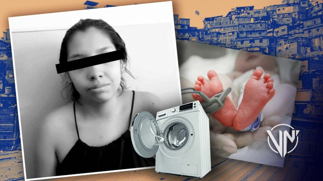 Petare: Asfixió a su hija recién nacida y la escondió en una lavadora