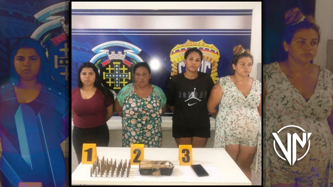 Capturadas 4 mujeres por microtráfico de droga en Coro