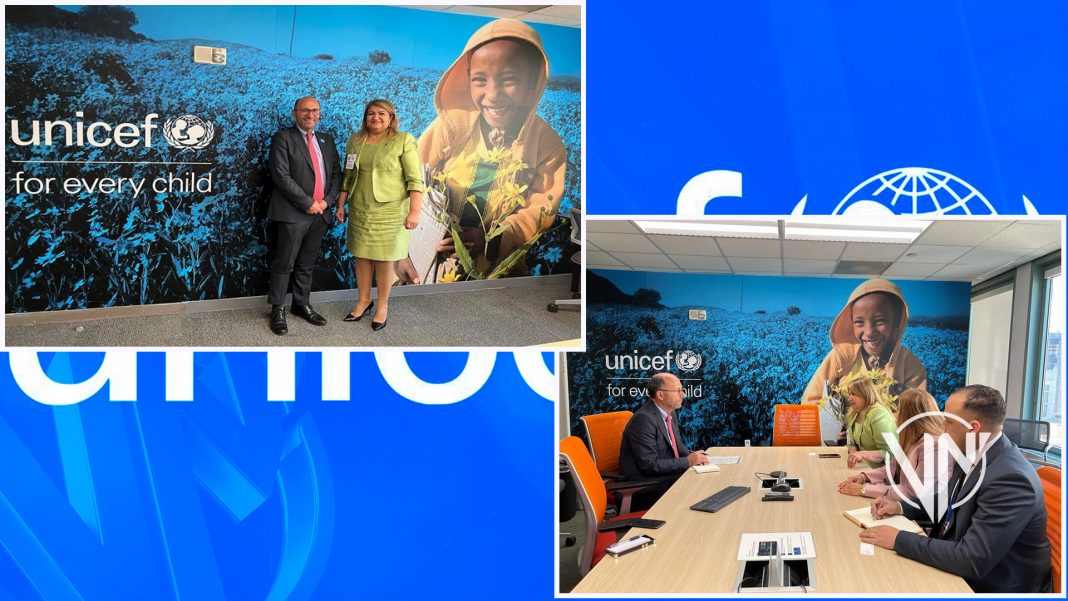 Venezuela se reunió con representantes de la UNICEF y Colombia