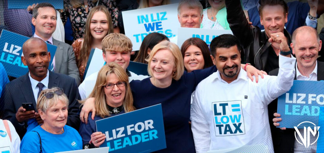 Liz Truss se impone en elecciones del Partido Conservador de Reino Unido