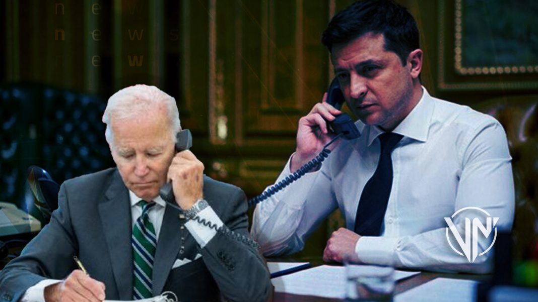 Biden perdió la paciencia con Zelensky y le gritó en una llamada telefónica