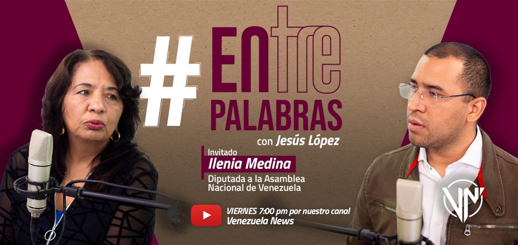 Ilenia Medina en Entre Palabras: Está en manos de Alberto Fernández devolver el avión venezolano (+Video)