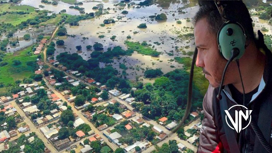 Desbordamiento del río Unare dejó más de 700 viviendas inundadas