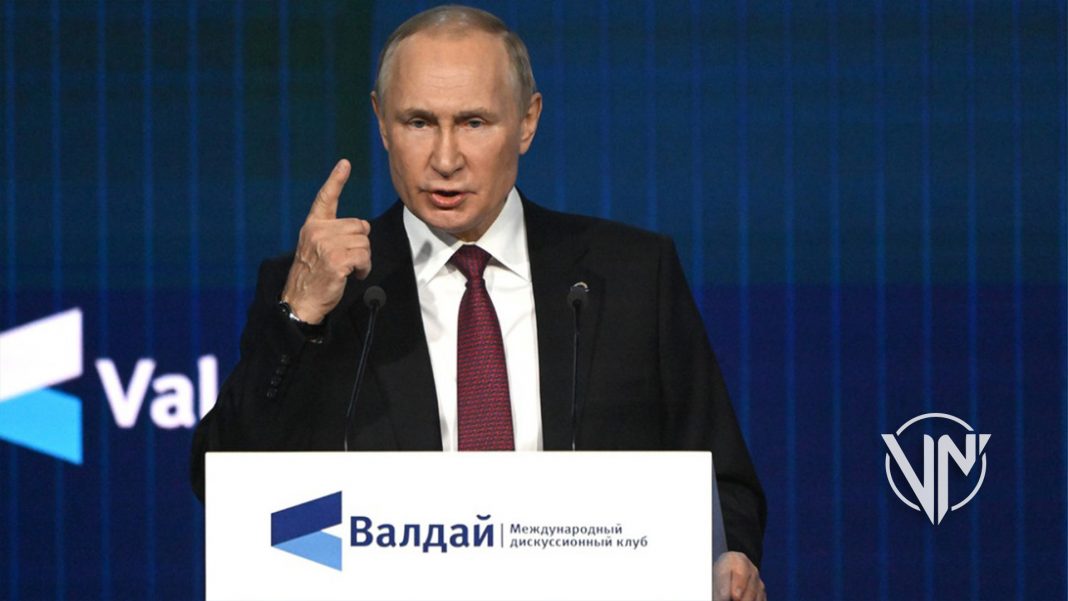 Putin advierte sobre juego sucio y sangriento de Occidente