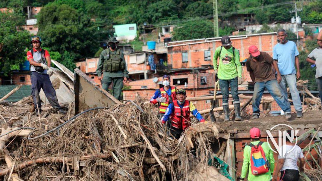 Habitante de Las Tejerías destaca actuación oportuna del gobierno nacional tras el deslave