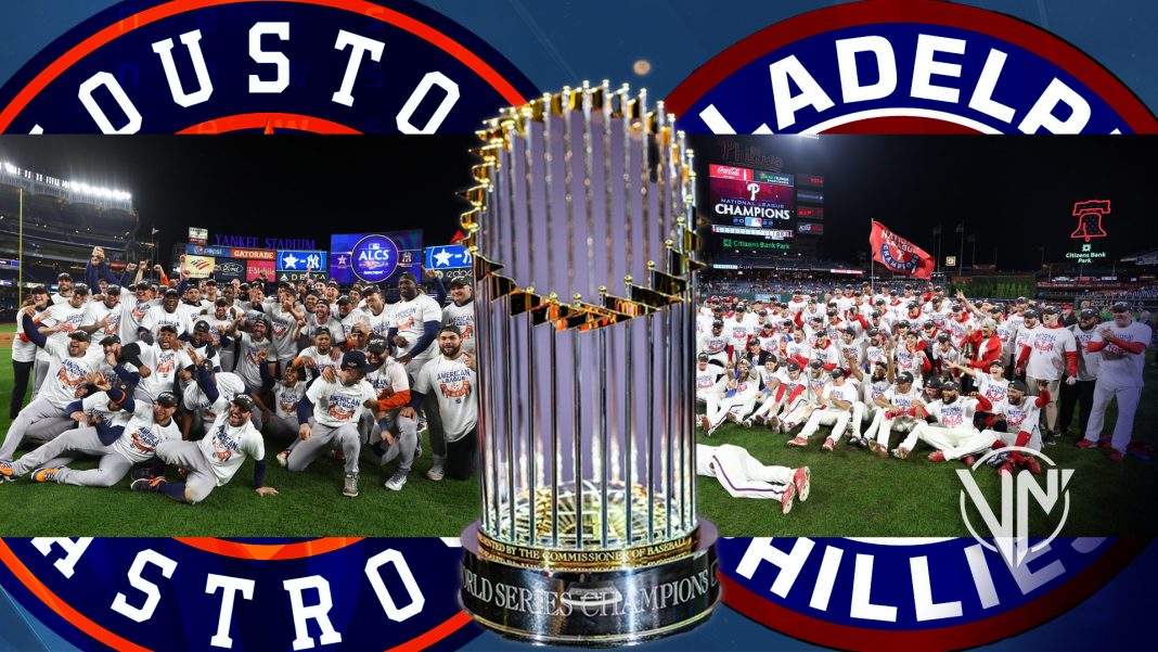 Astros y Phillies en búsqueda del campeonato de la Serie Mundial de la MLB