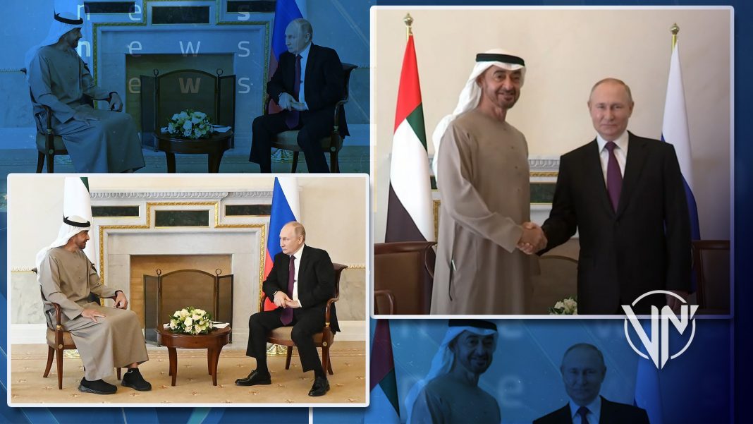 Rusia y Emiratos Árabes se comprometen a estabilizar mercado energético