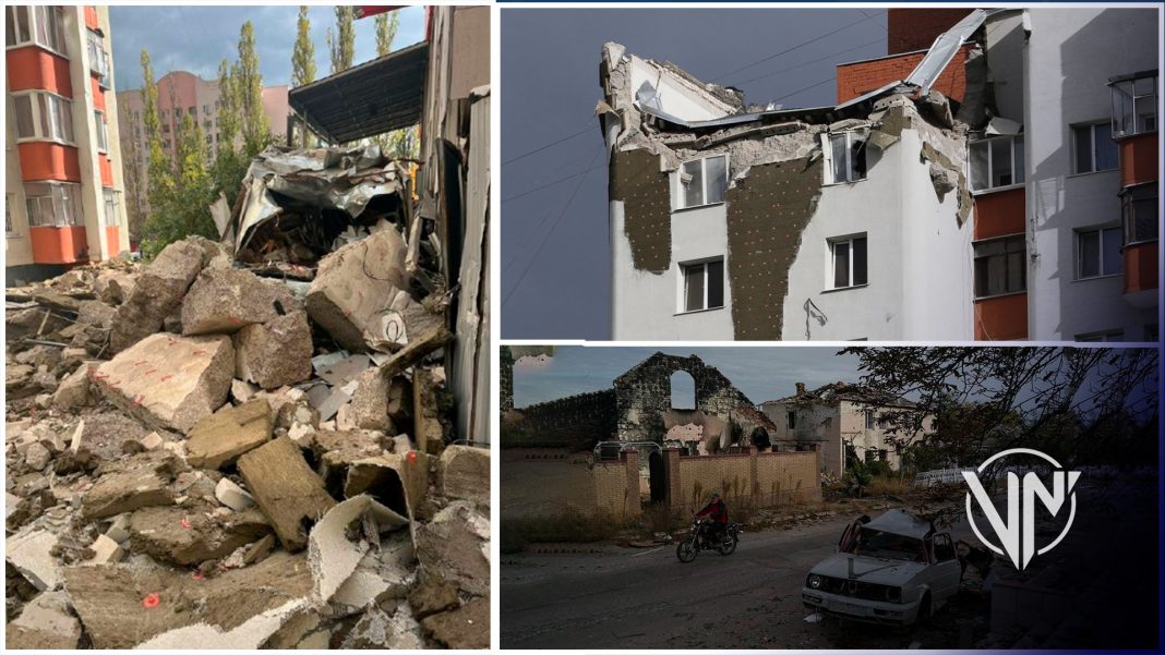Fuerzas ucranianas arremeten con ataques de misiles en zonas residenciales rusas