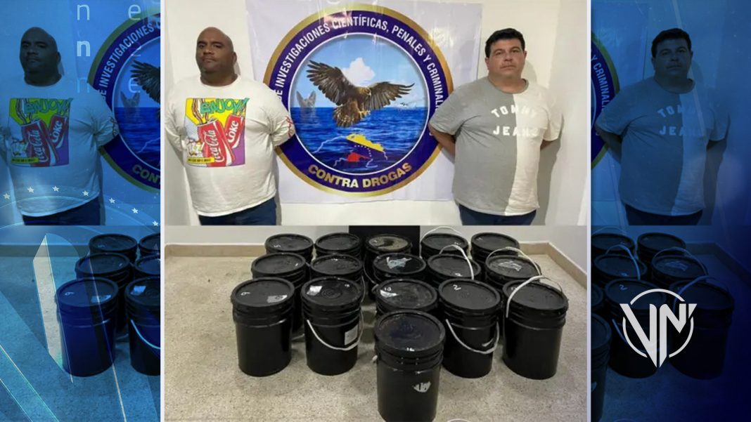 Detenidos dos sujetos con 258 litros de cocaína líquida en Valencia