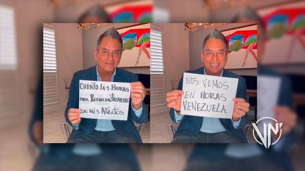 Daniel Sarcos anuncia su regreso a Venezuela (+Video)