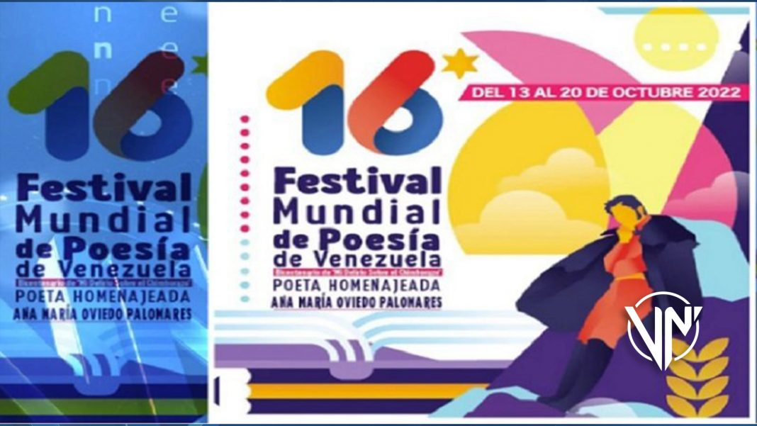 Culminó el XVI Festival Mundial de Poesía 2022 en el Teatro Bolívar