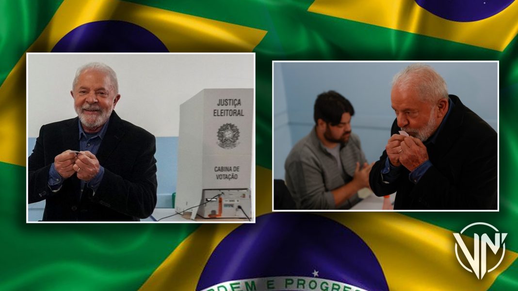Lula da Silva voto