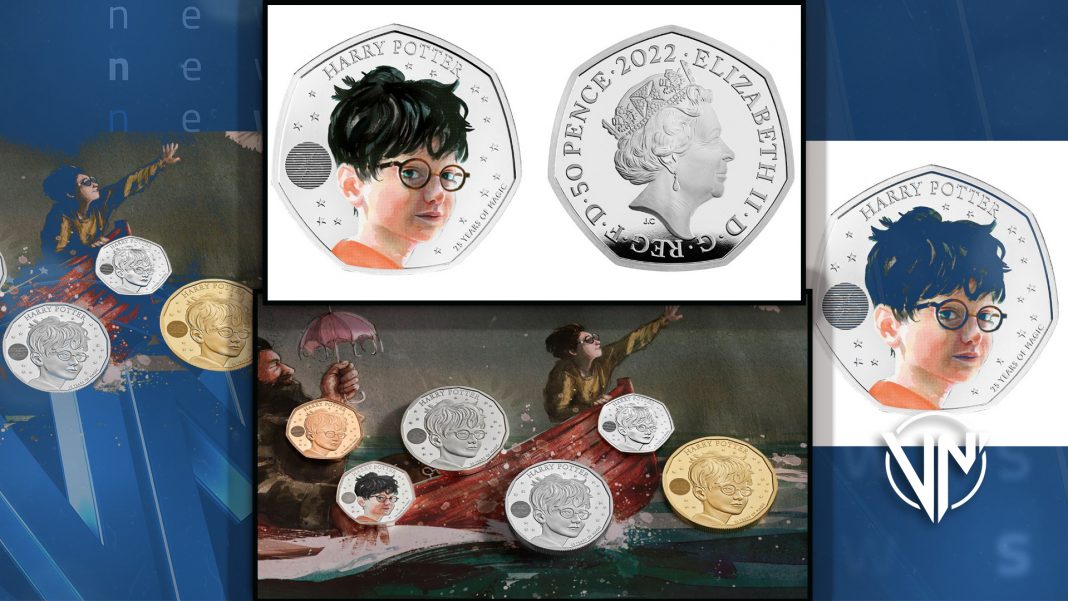 Todo un furor las monedas de colección de Harry Potter