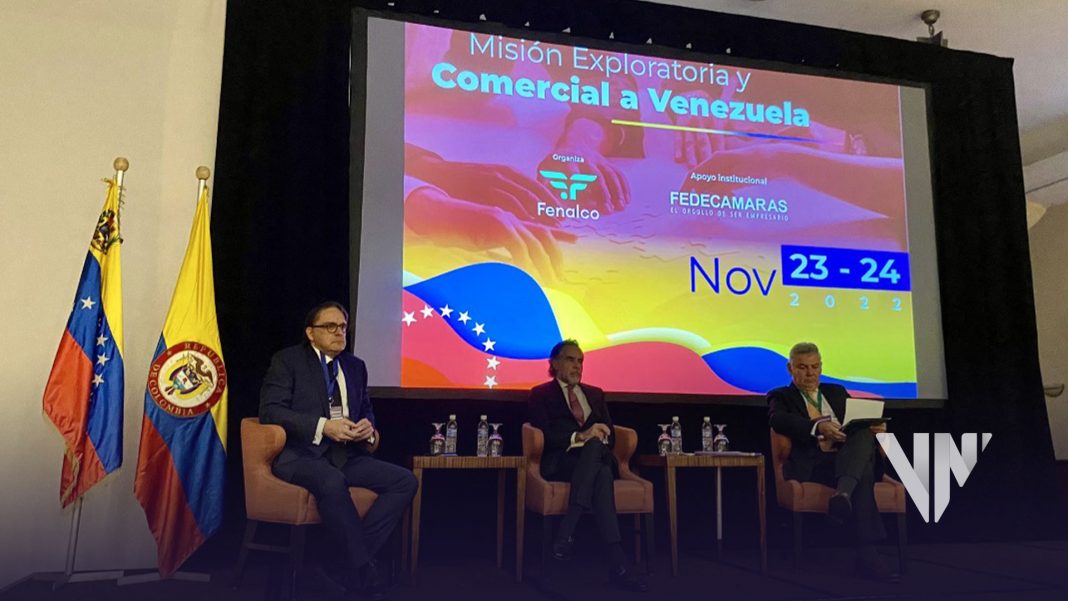 Empresarios venezolanos y colombianos