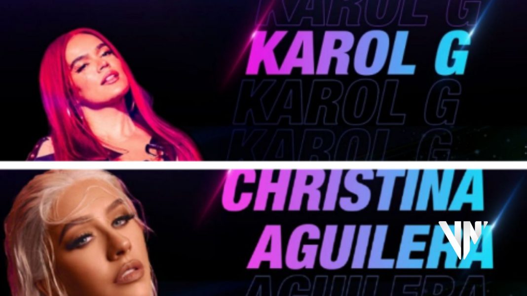 Karol G Cristina Aguilera