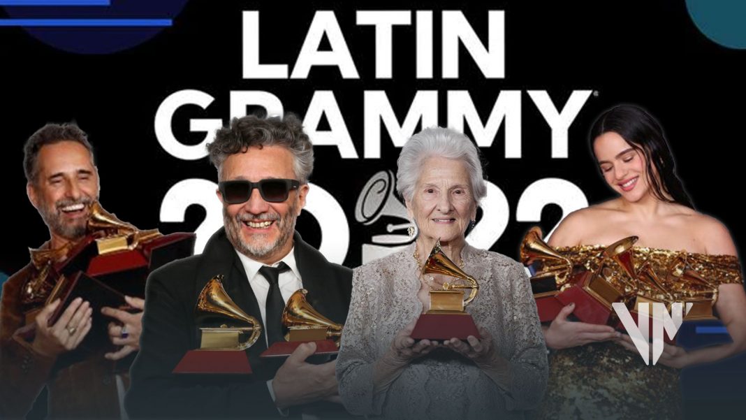 Esta es la lista de ganadores de los Premios Latin Grammy 2022